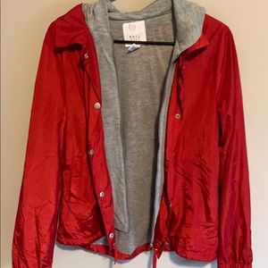 Red jacket